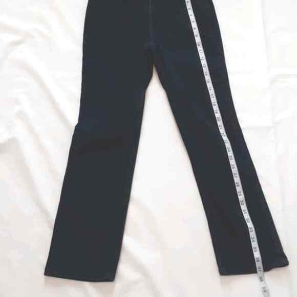 NYDJ Marylin Straight Leg Rapture Dark Wash Lift Tuck Technology Stretch Jeans 4 - Picture 6 of 11